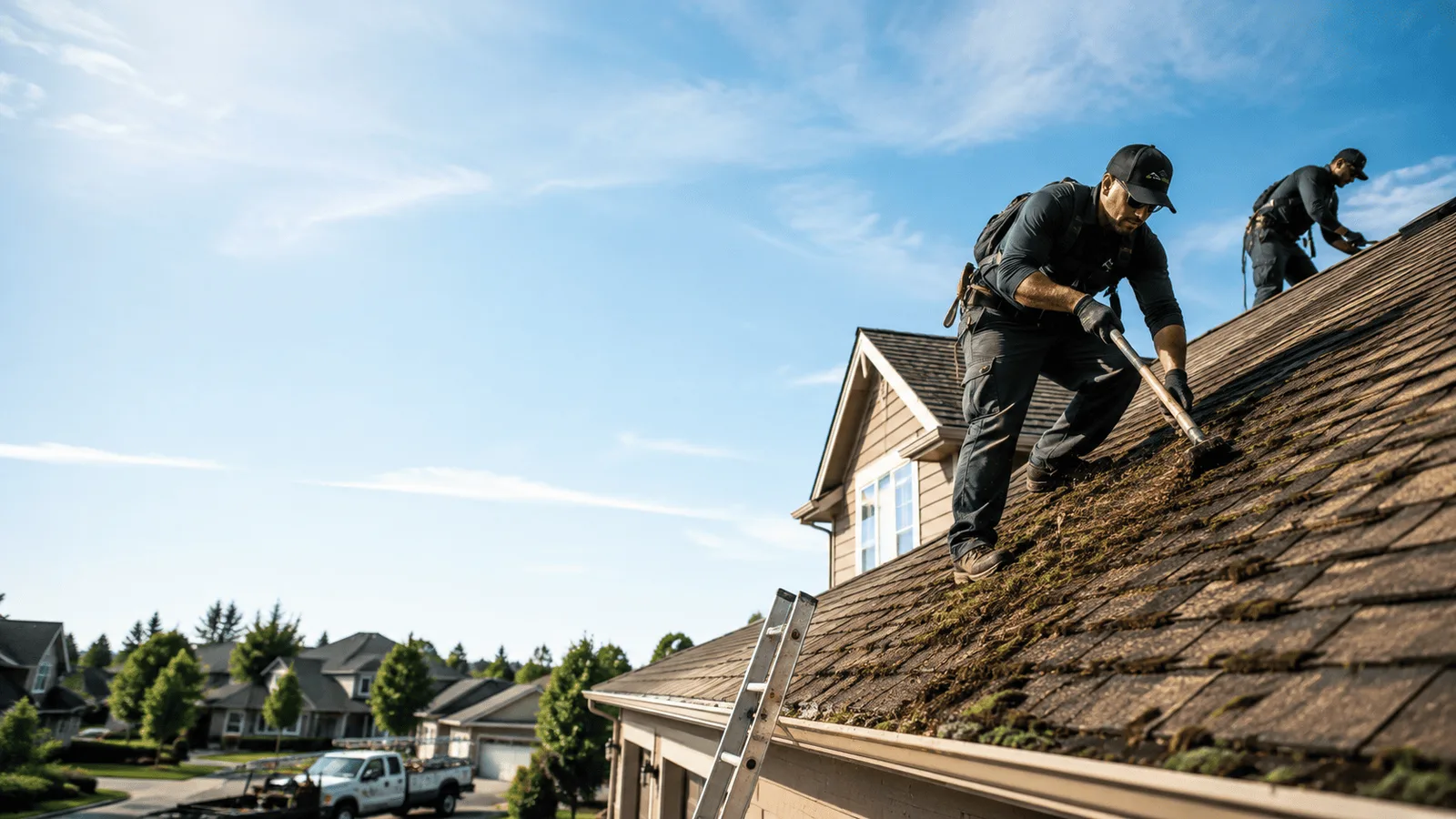Roof Moss Removal in Yorkshire, NY near me